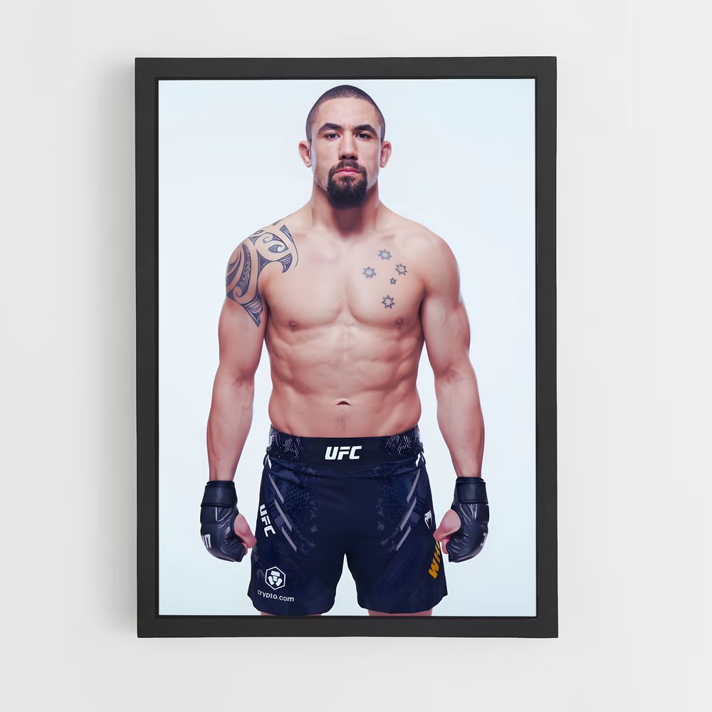 Poster Robert whittaker photoshoots – affiche MMA (vue 2)